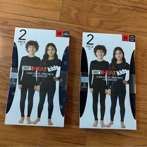 32 Degrees Kids' Long Sleeve Crew Neck Set top+ legging set bundle